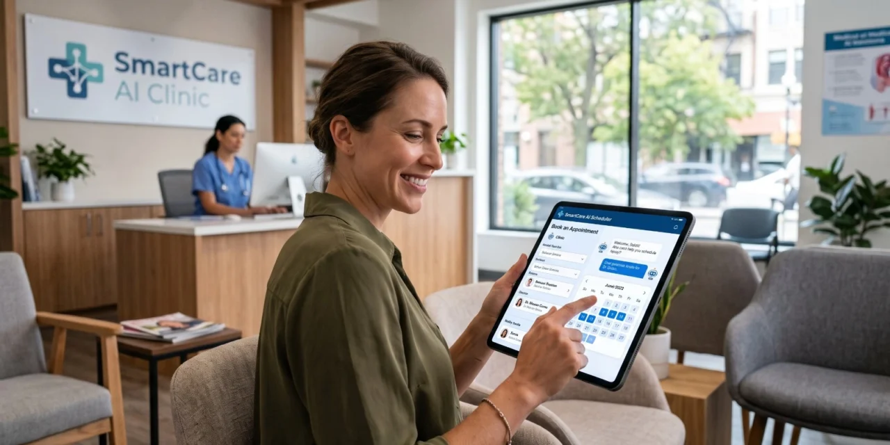 Medical appointment scheduling AI