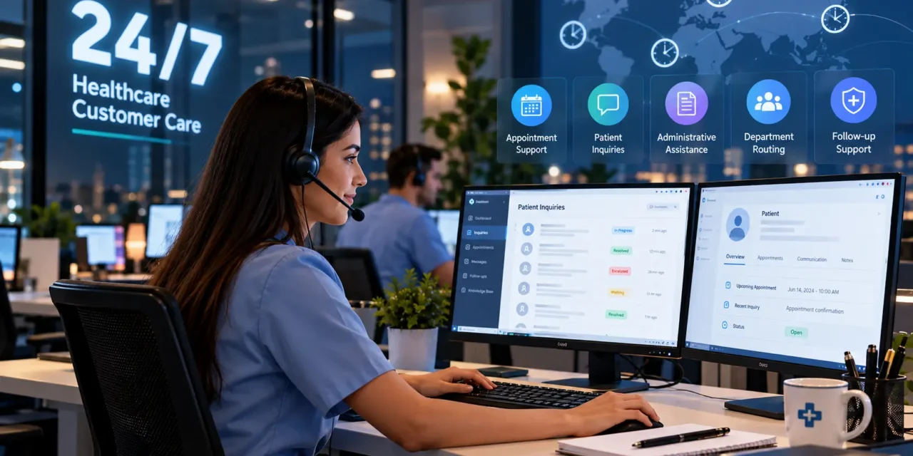 24/7 Healthcare Customer Care – Continuous Patient Support