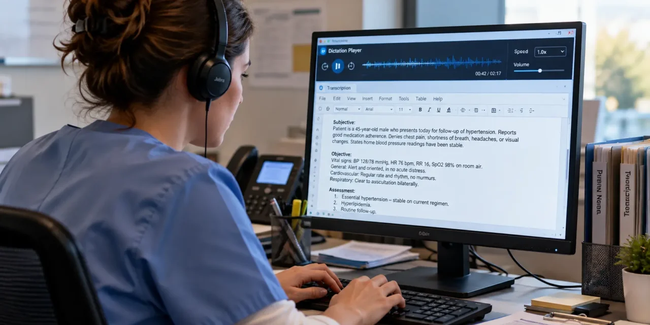Medical Transcription Services – Accurate Clinical Documentation Support